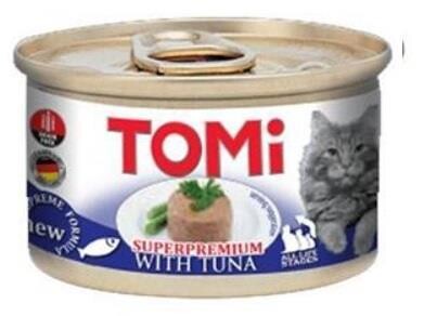 Tomi Ton Balıklı Ezme Yetişkin Kedi Konservesi 85 GR | SRC: Barcode: 4003024201046
